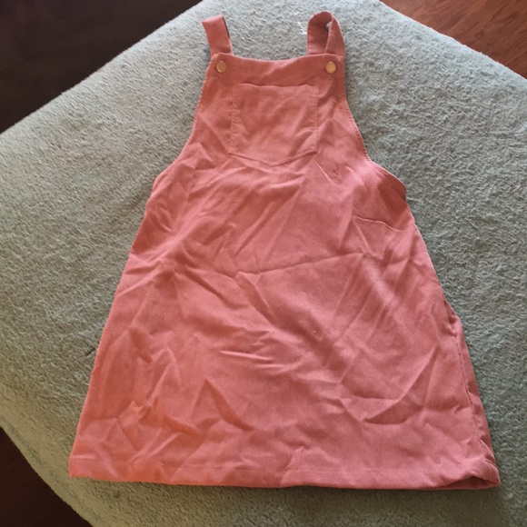 light pink jumper dress